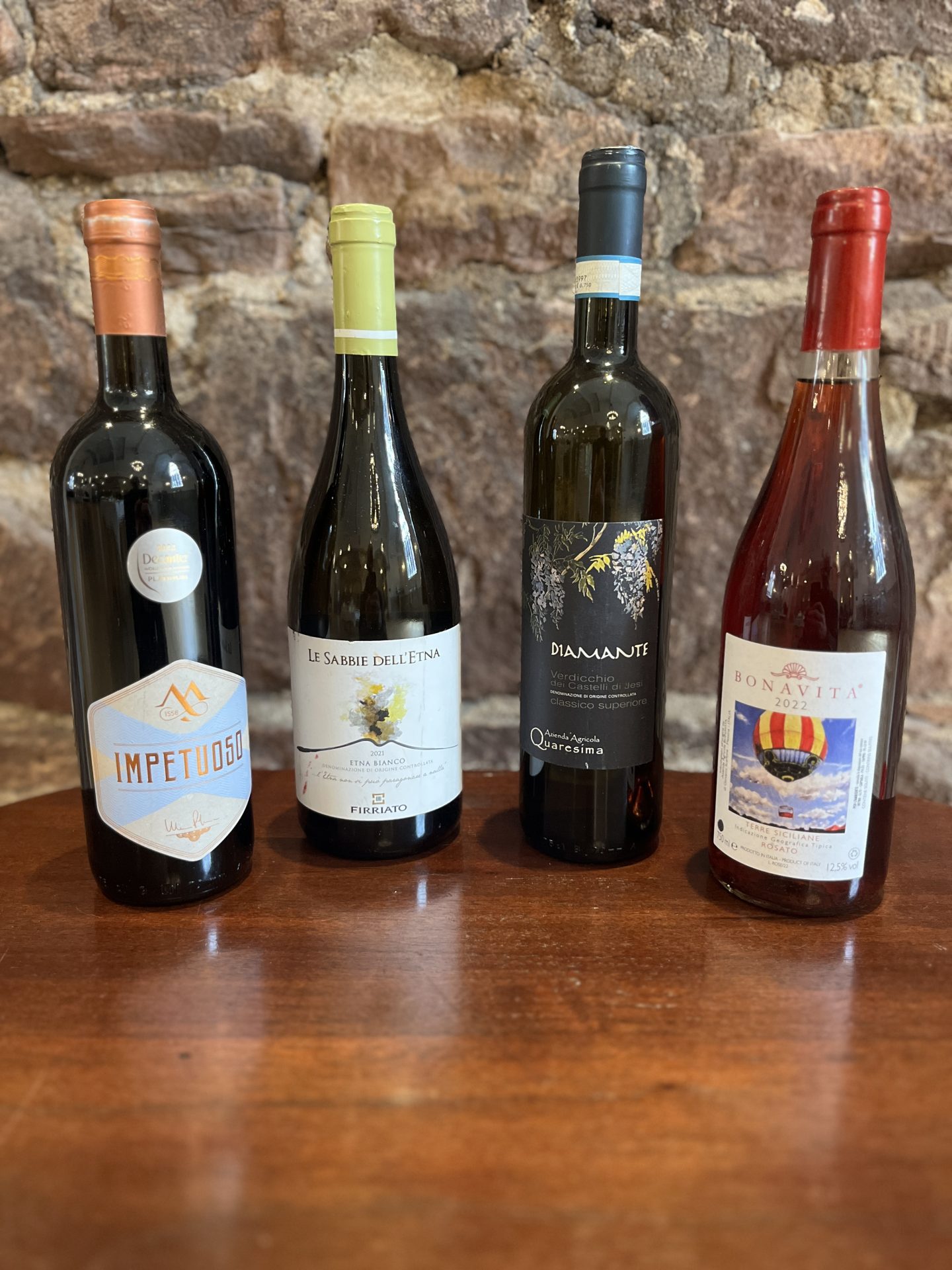 4 Bottles of Wine – Value $100